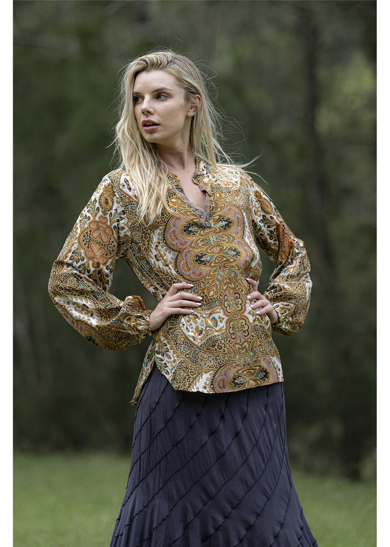 Donella Long Sleeve Blouse