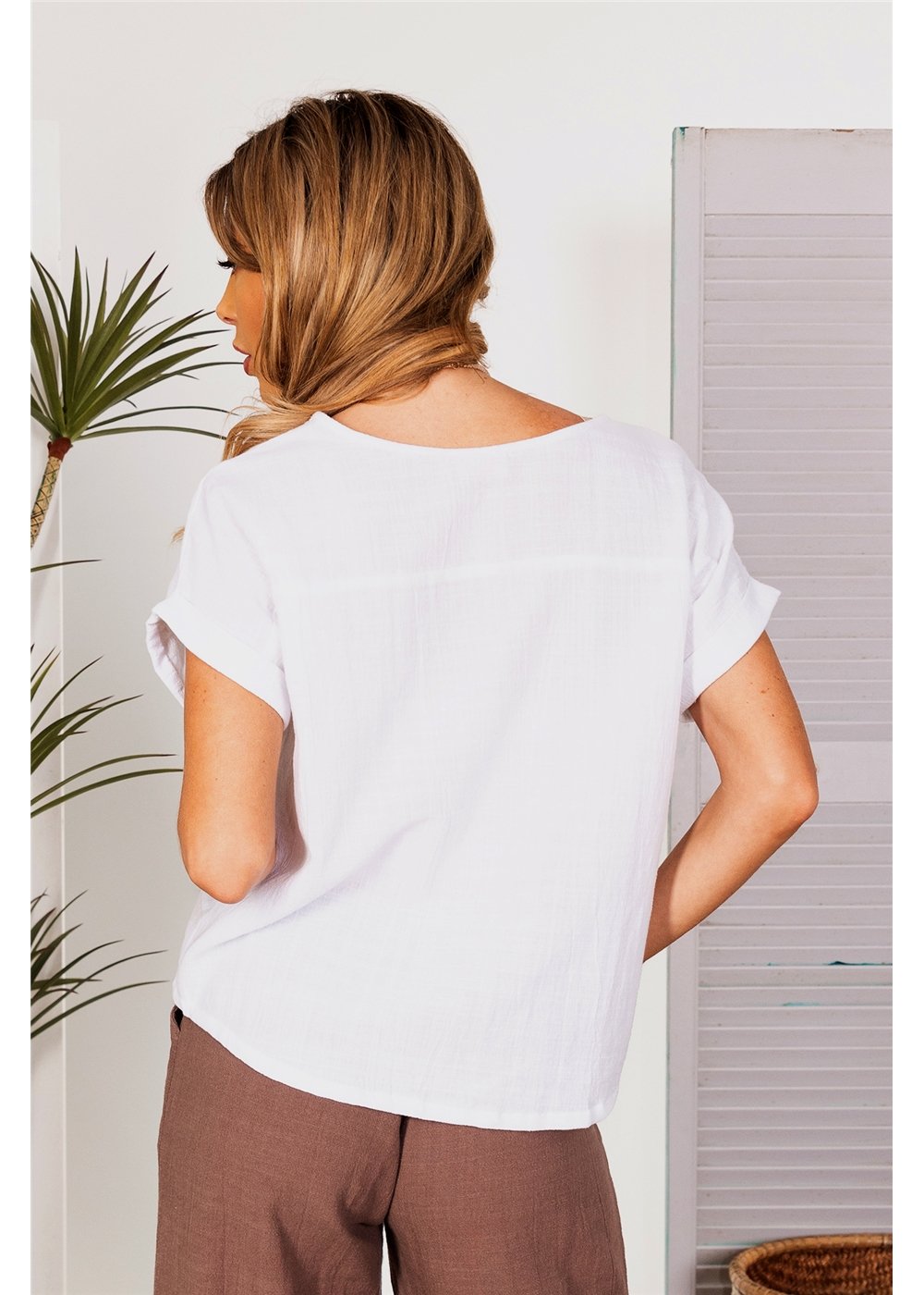 Elea Top - White