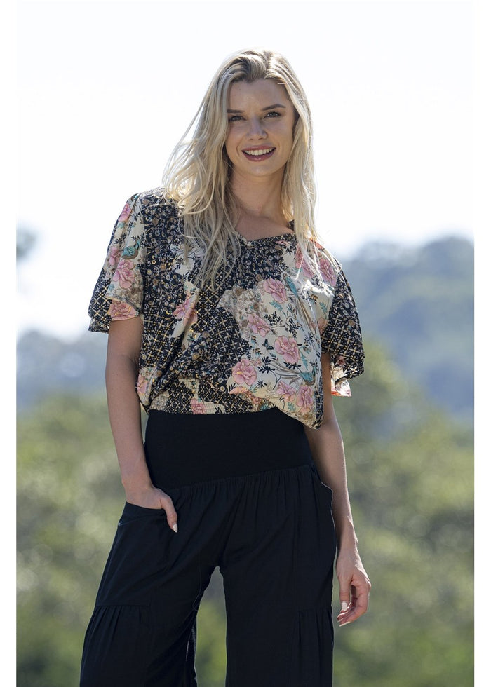 Amirah Short Sleeve Blouse