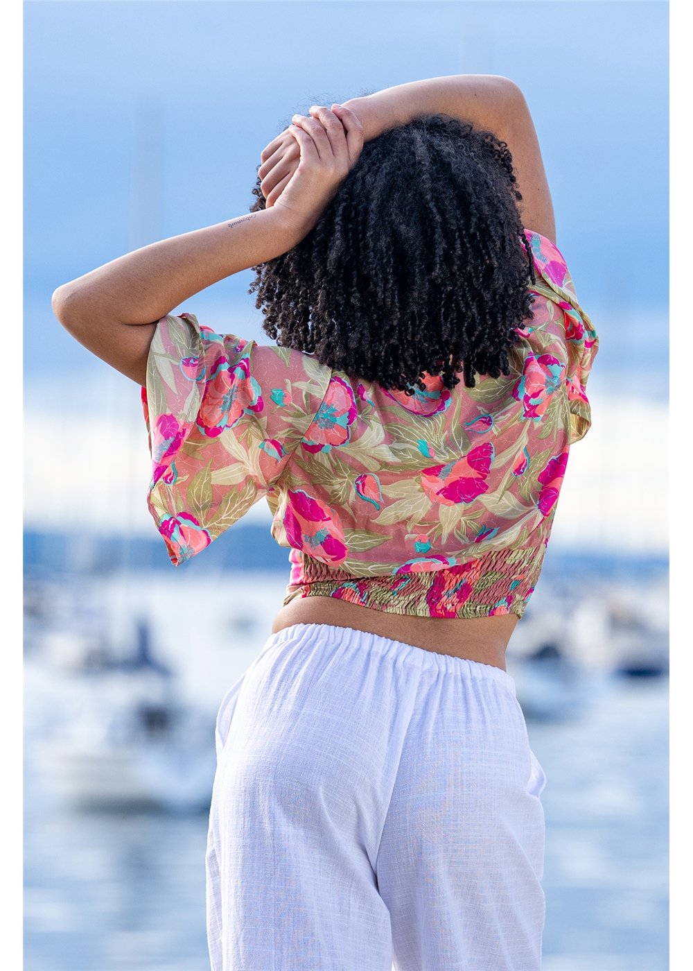 Bloss Flounce Sleeve Top