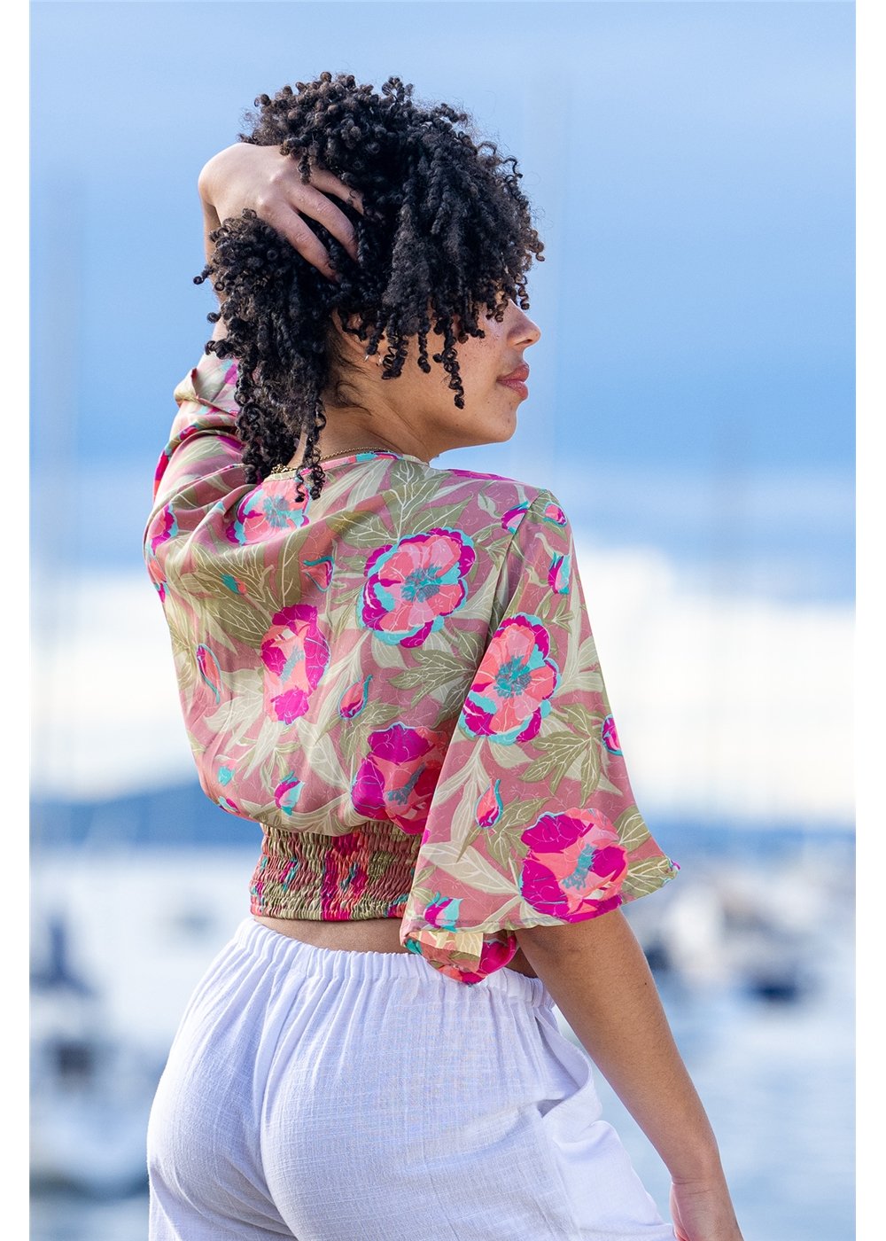 Bloss Flounce Sleeve Top