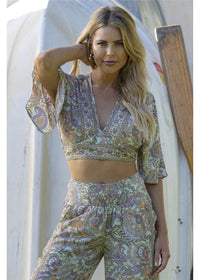 Yasmin Flounce Sleeve Top