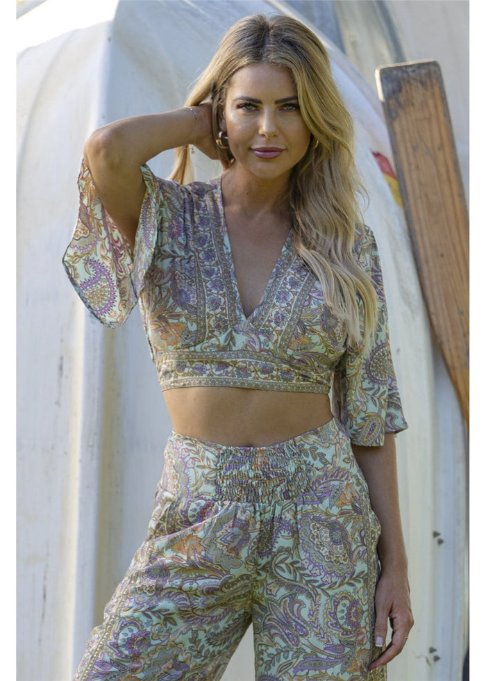 Yasmin Flounce Sleeve Top