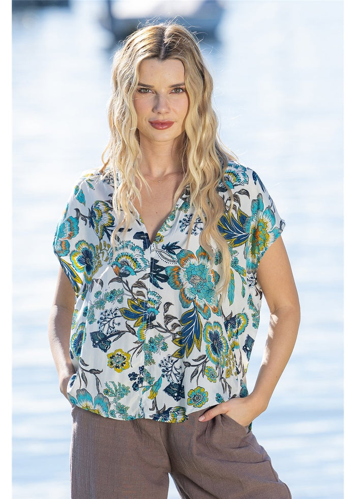 Kaya Clare Top, front view