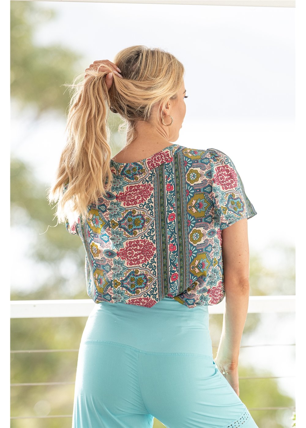 Ashanti Flare Sleeve Top