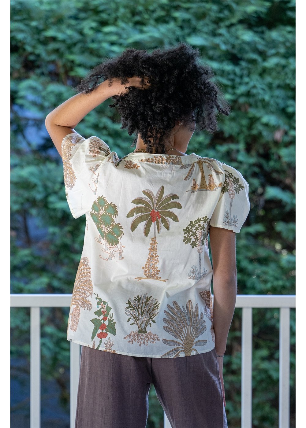 Clemi Flare Sleeve Top