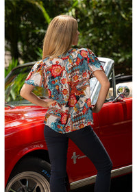 Margot Flare Sleeve Blouse