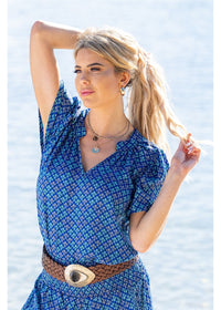 Pirrin Flare Sleeve Top, front view