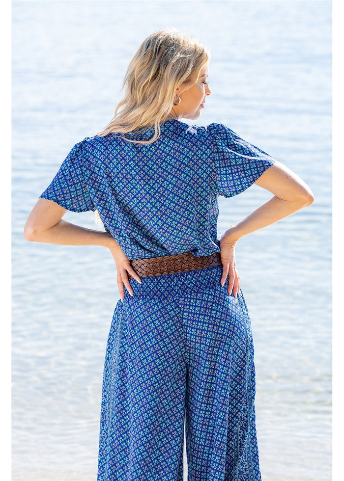 Pirrin Flare Sleeve Top, view 2
