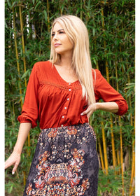 RUST Charlot Top, front view