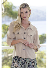 Mocha Shirt - Natural