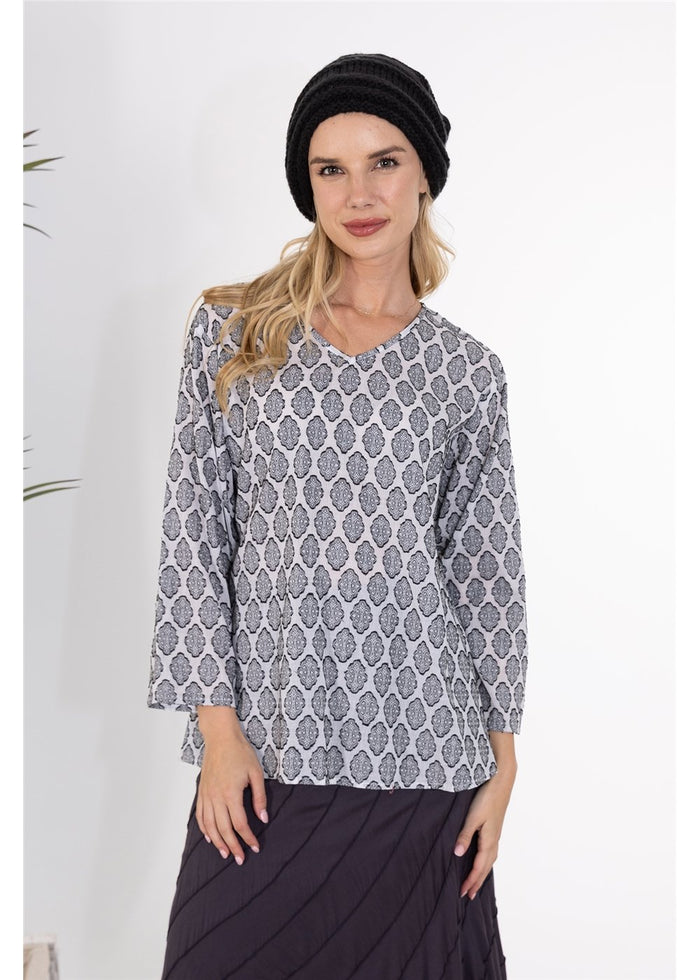 Bella Jacquard top