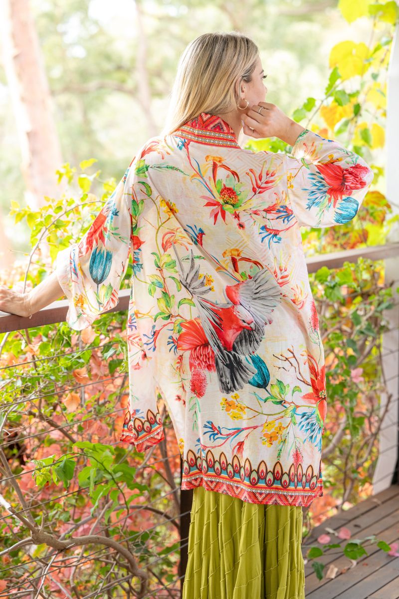 Waratah Kimono