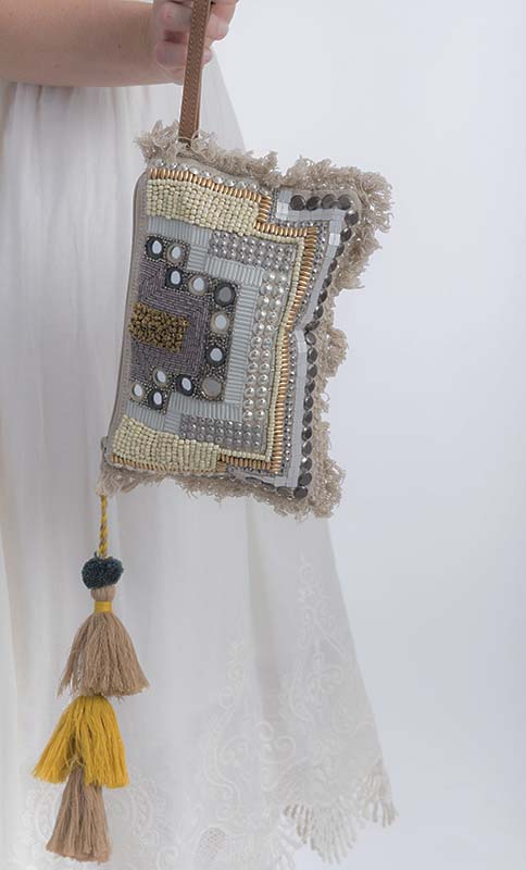 Beaded Clutch