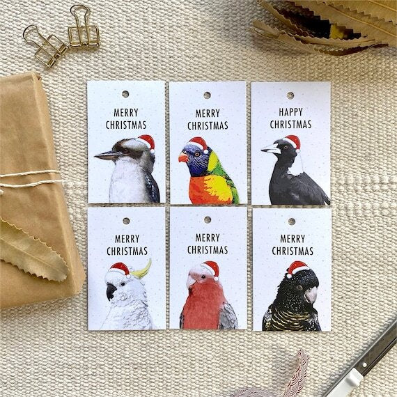 Christmas Australiana Gift Tags