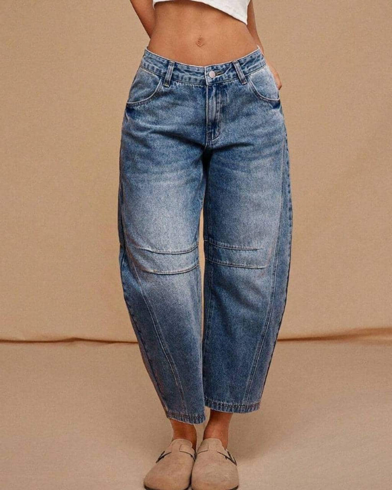Barrel Jeans - Denim