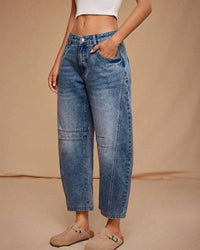 Barrel Jeans - Denim