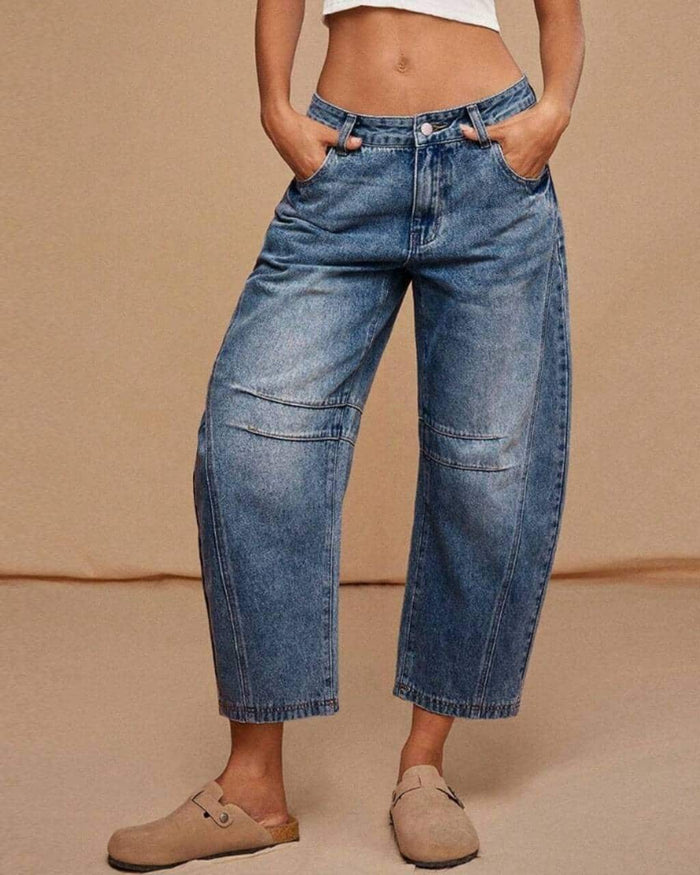 Barrel Jeans - Denim