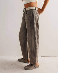Barrel Jeans - Charcoal