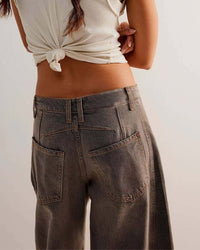 Barrel Jeans - Charcoal