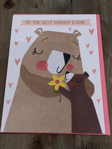 To The Best Mummy Ever - Card, front view