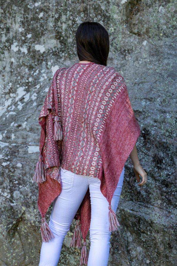 Blush Wrap -Mohair