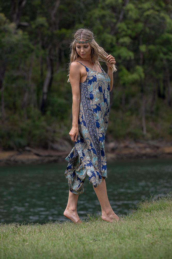 Brittany Jumpsuit Ocean