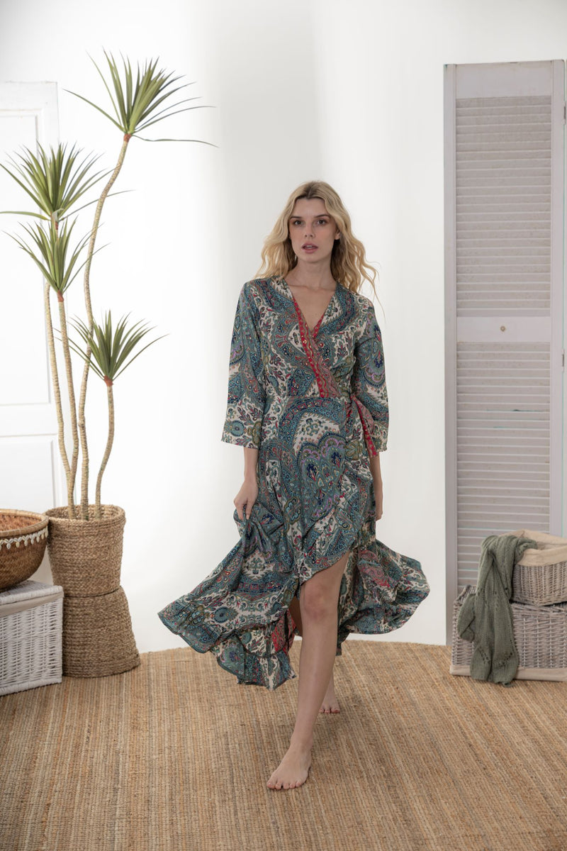 Calypso Wrap Dress