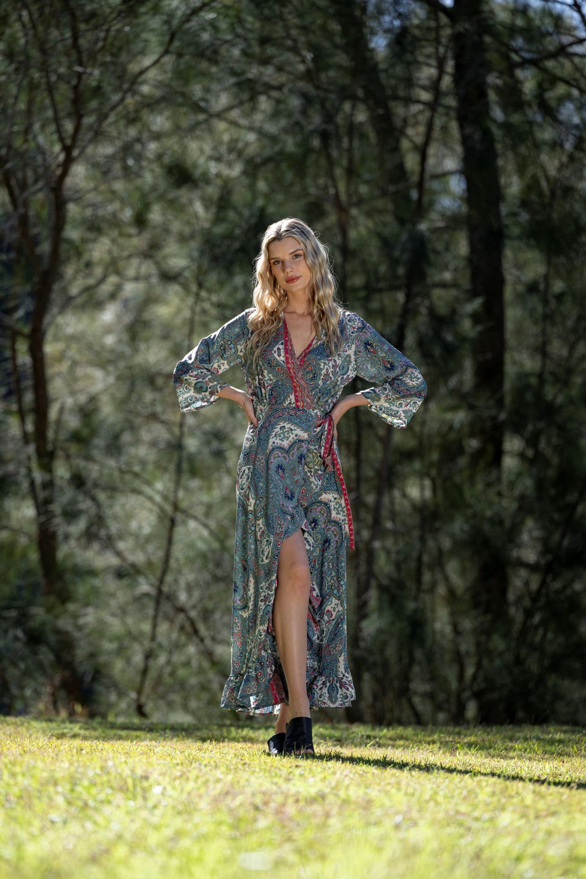 Calypso Wrap Dress