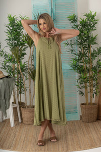 Charlotte Dress - Sage