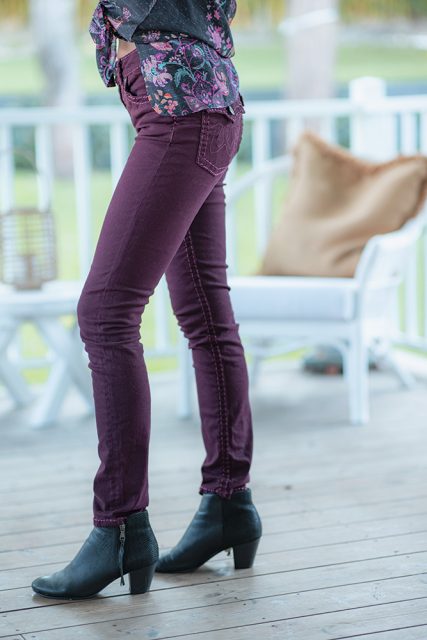 Chelsea Jeans Plum