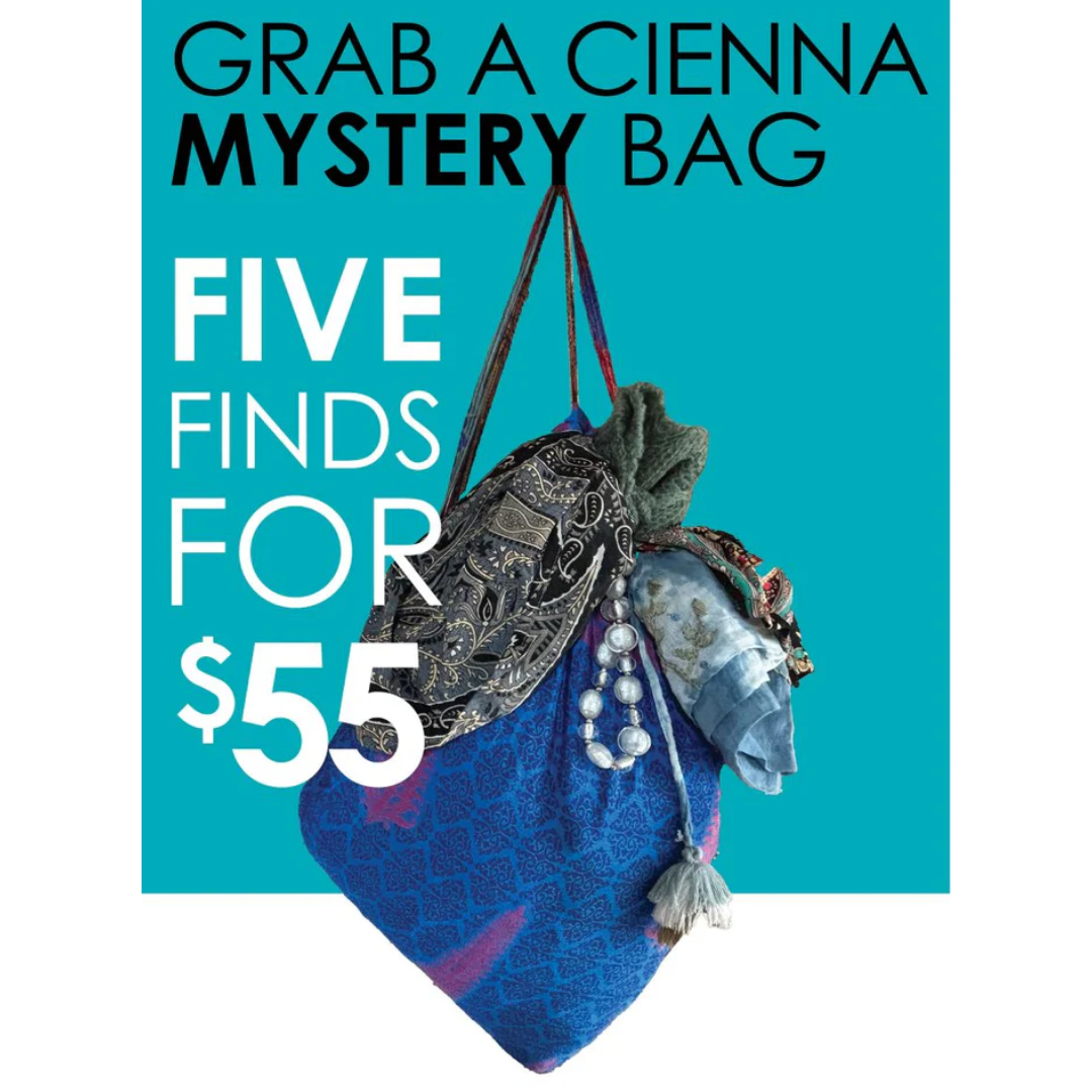 Cienna Mystery Bag- 5 Finds for $55