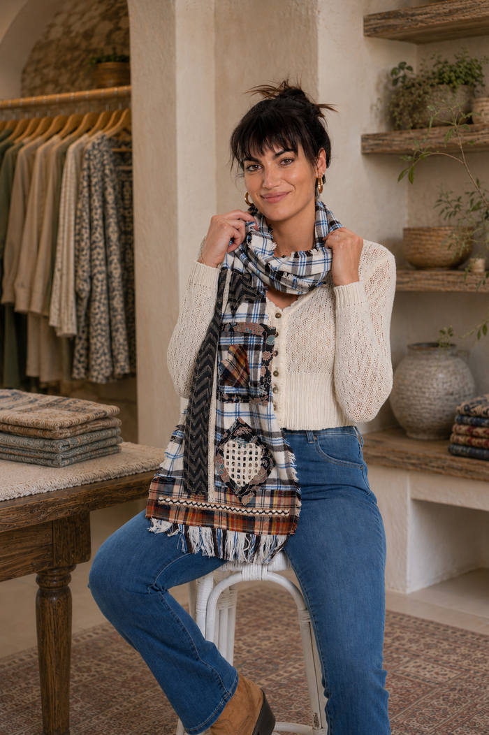 CJ Brown Scarf
