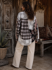 CJ Choco Shacket | Styled back