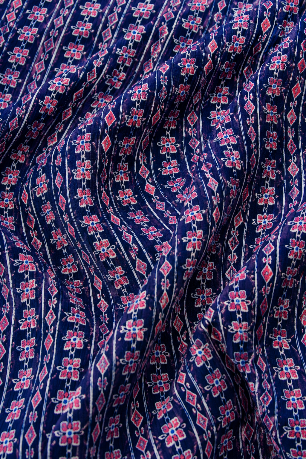 CJ Navy Flower Shirt | Detail
