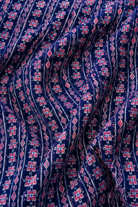 CJ Navy Flower Shirt | Detail