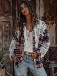 CJ Pink Shacket | Styled front