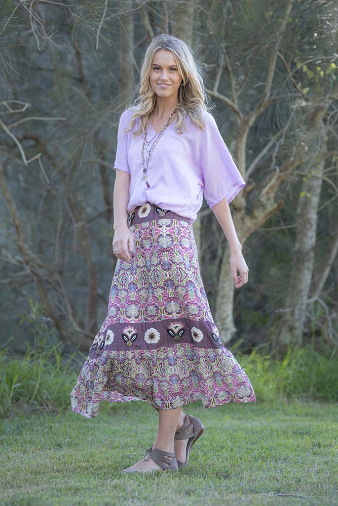 Clara Skirt Mauve