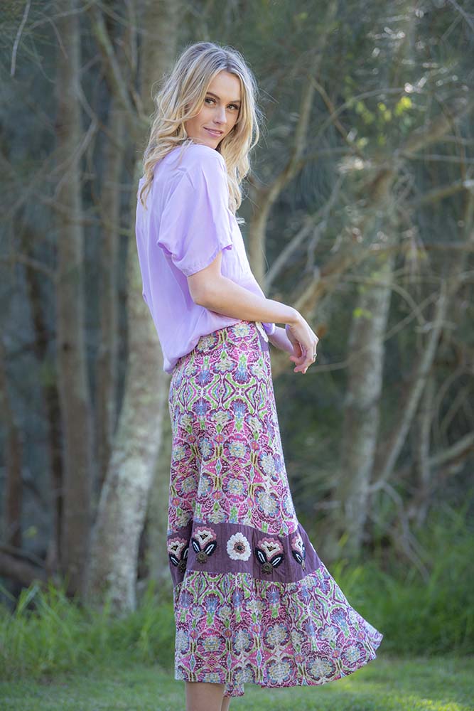 Clara Skirt - Mauve