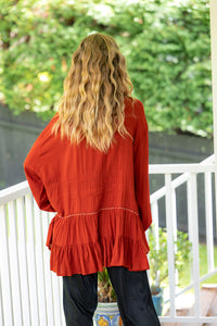 Coco Blouse - Rust