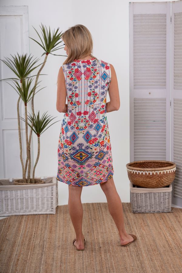 Cross Stitch Short Dress