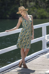 Dalah Sleeveless Short Dress