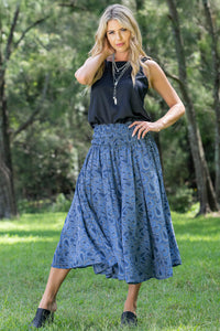 Dimi Shirred Skirt/ Dress