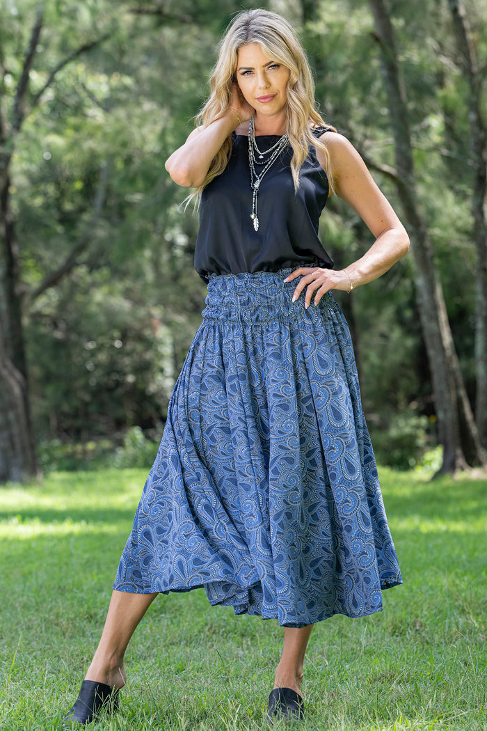 Dimi Shirred Skirt/ Dress