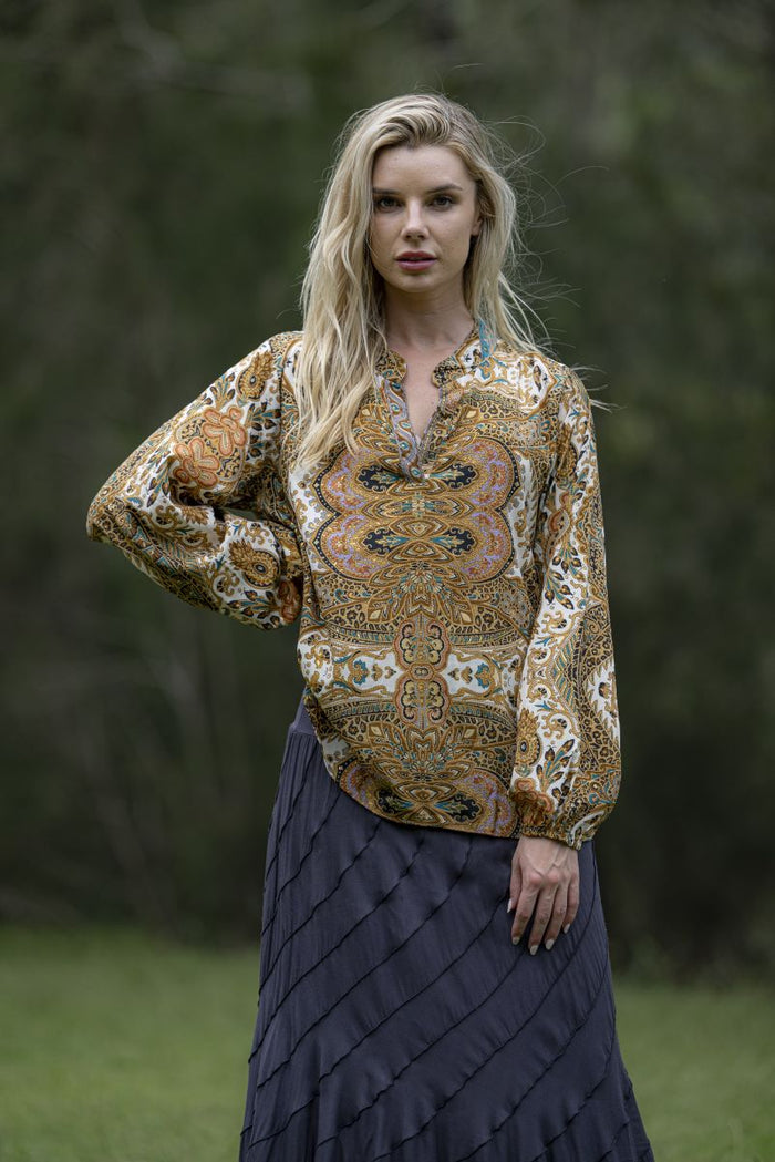 Donella Long Sleeve Blouse