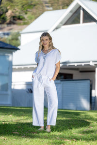 Elea Pant - White