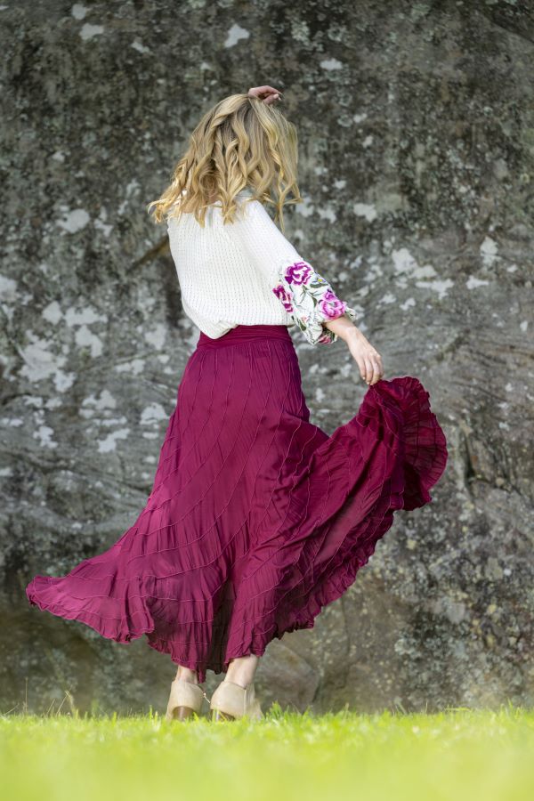 Floral Embroidered Top