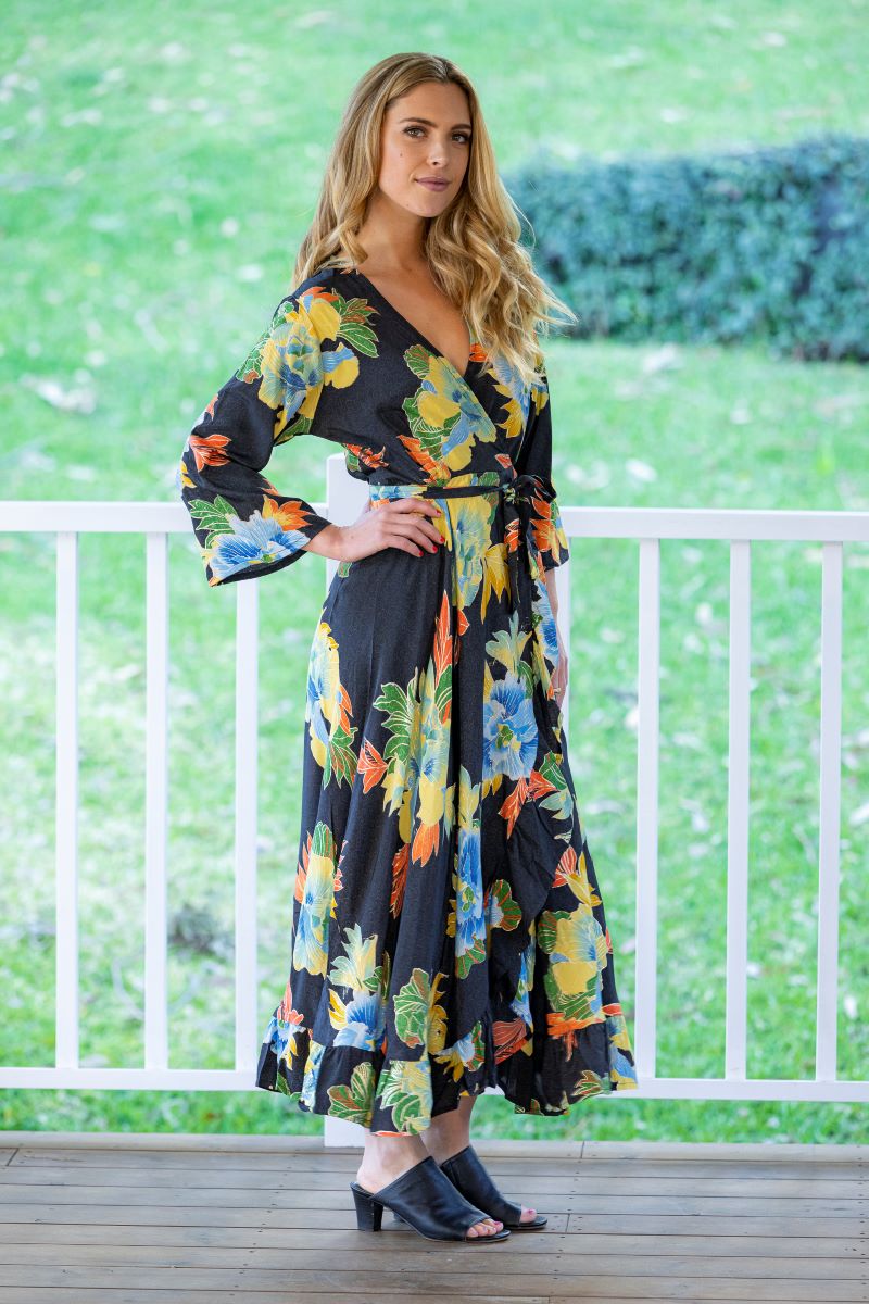 Emi Wrap Dress