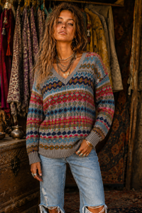 Nordic Sweater | Orange