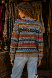 Nordic Sweater | Orange